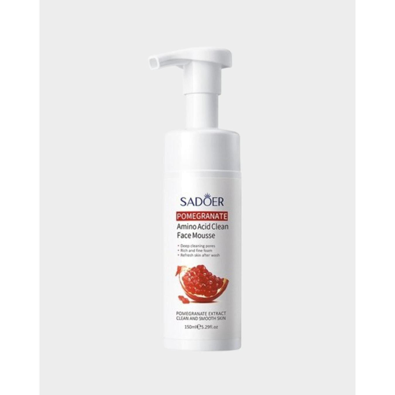 SADOER Face Mousse 150ml Pomegranate