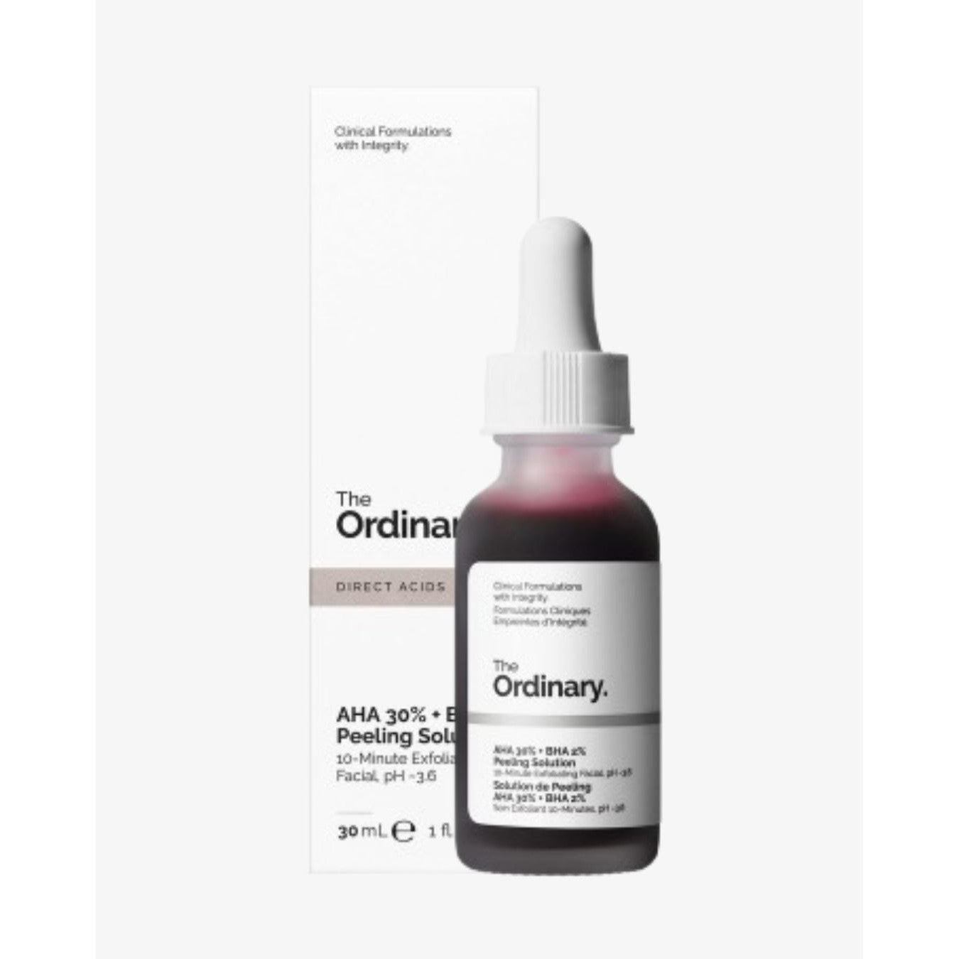 The Ordinary AHA 30%+ BHA 2% Peeling Solution