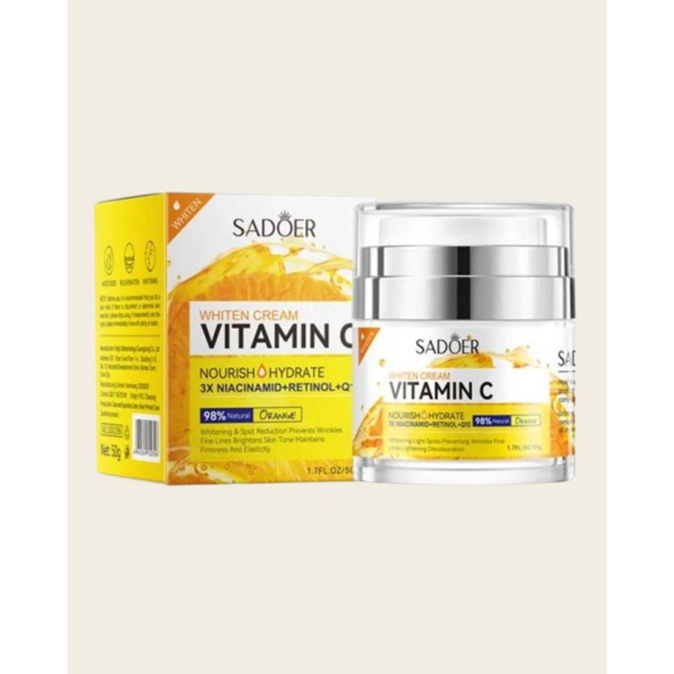 SADOER Whiten Cream 50g-Vitamin C