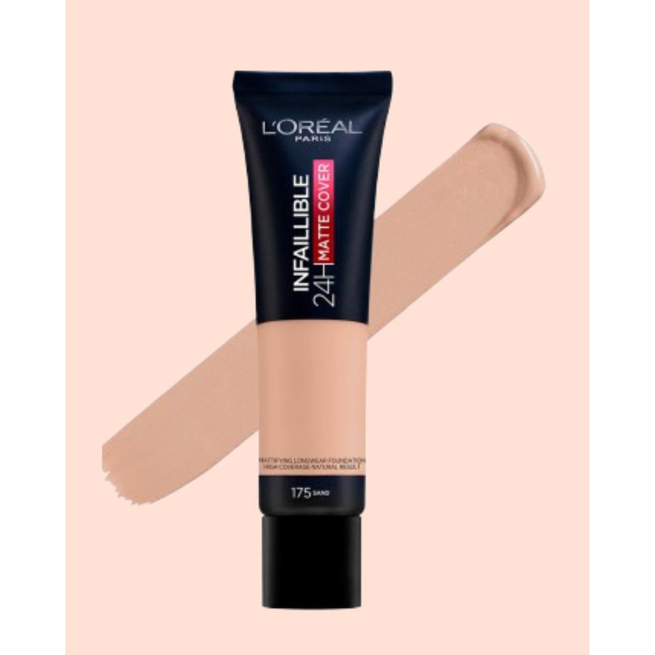 كريم أساس لوريال إنفاليبل مات كوفر تيوب - 175