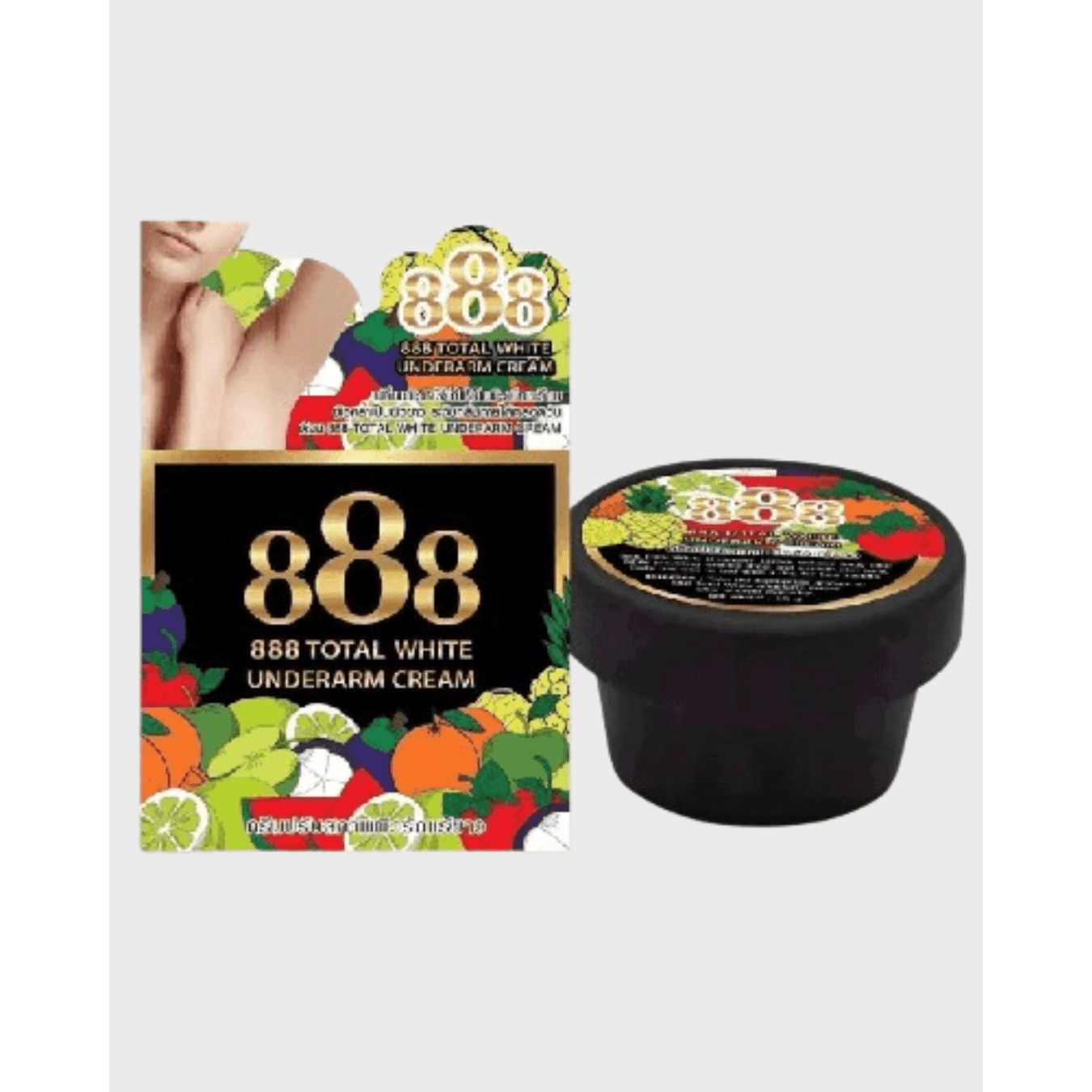 888 Total White Underarm Cream 35g