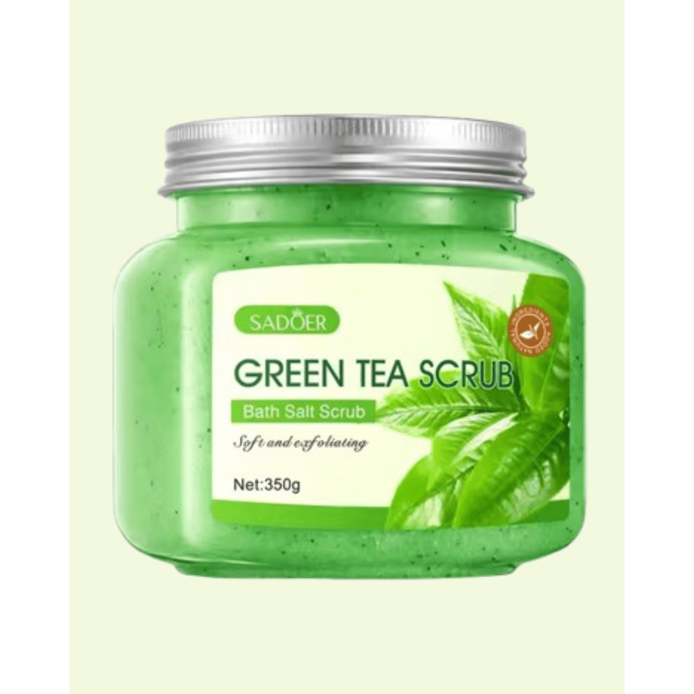 SADOER Green Tea Bath Salt Scrub 350g