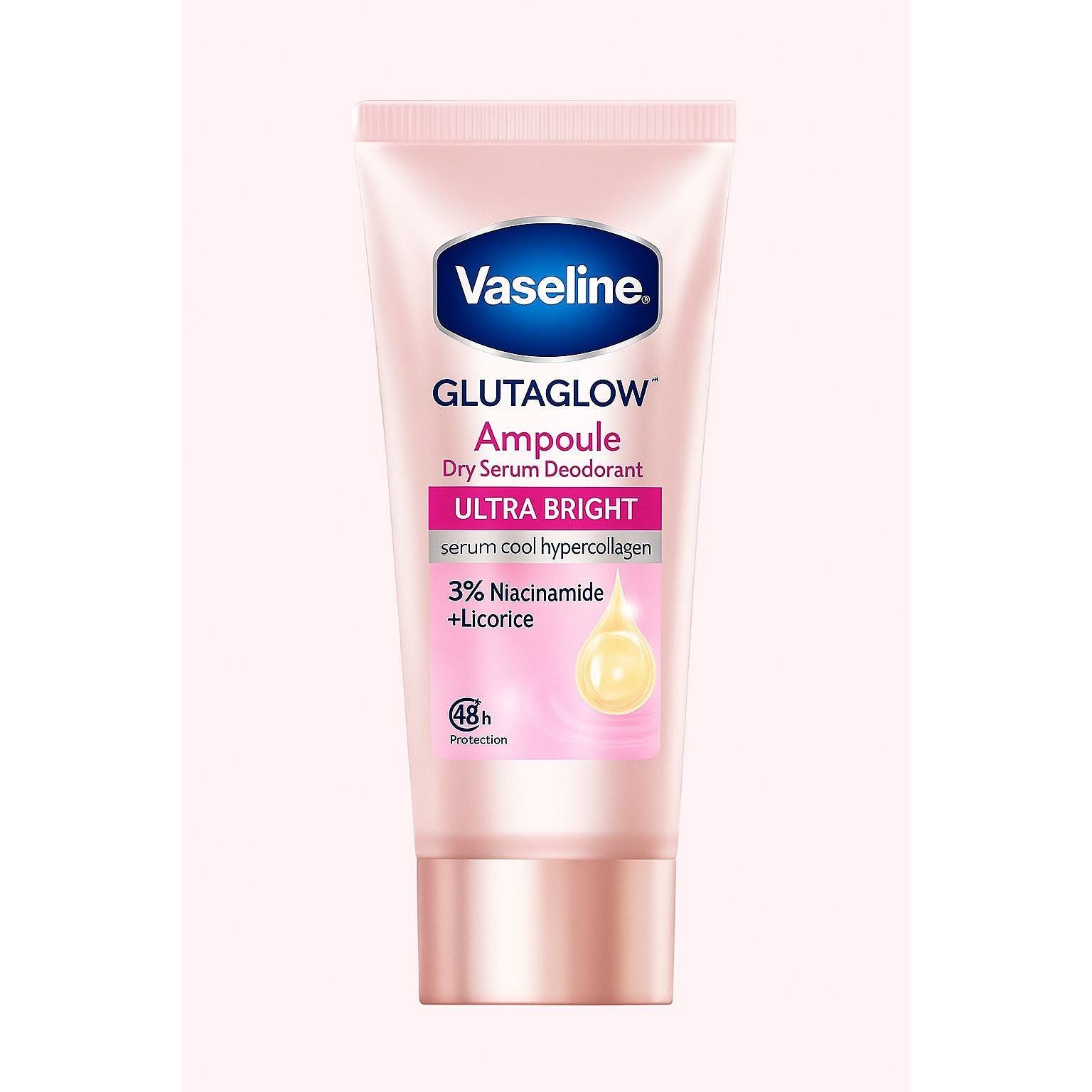 Vaseline GlutaGlow Dry Serum Deodorant 45ml-Ultra Bright