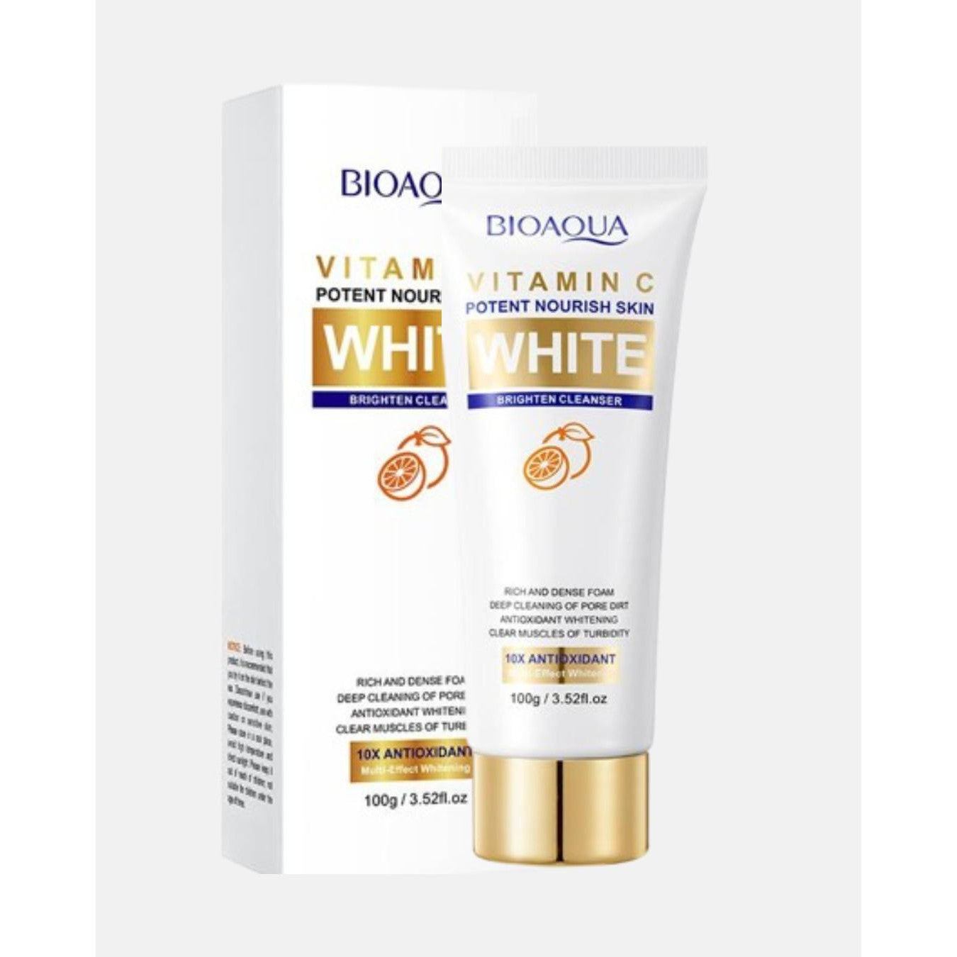 BIOAOUA Brighten Face Cleanser 100g Vitamin C