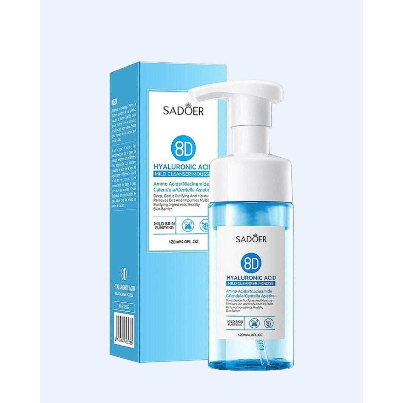 SADOER Hyaluronic Acid Cleanser Mousse 120ml