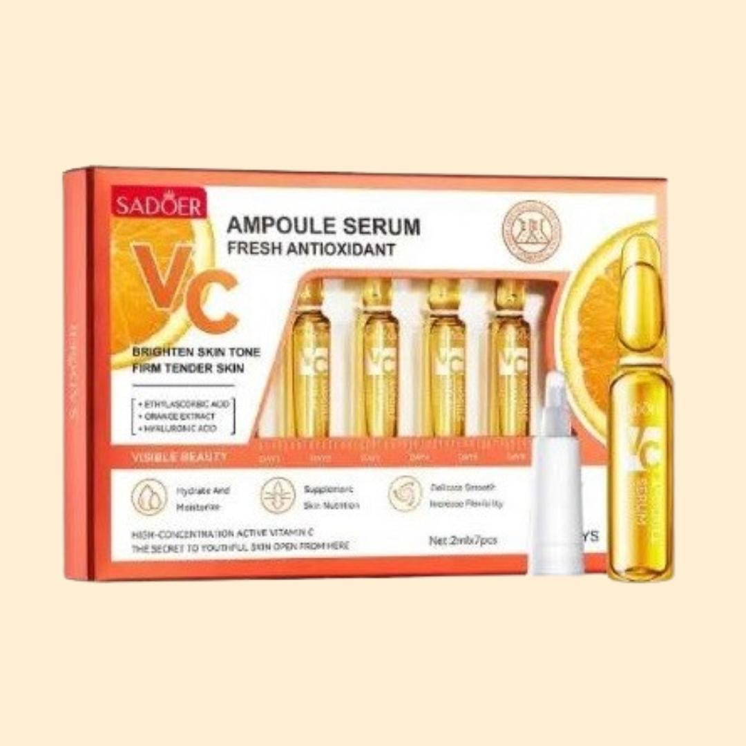 SADOER Ampoule Serum 7pcs Vitamin C