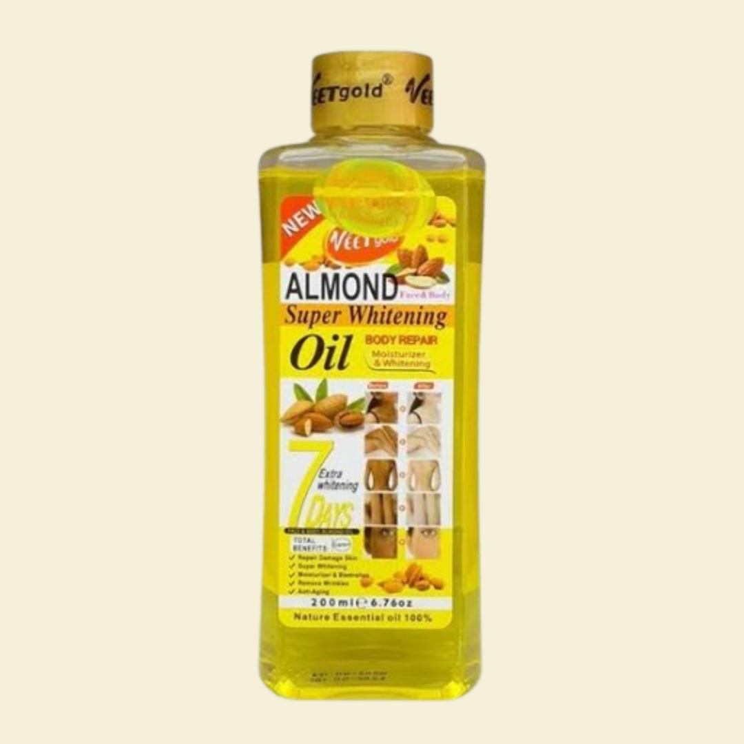 Veetgold Almond Super Whitening Oil 200ml