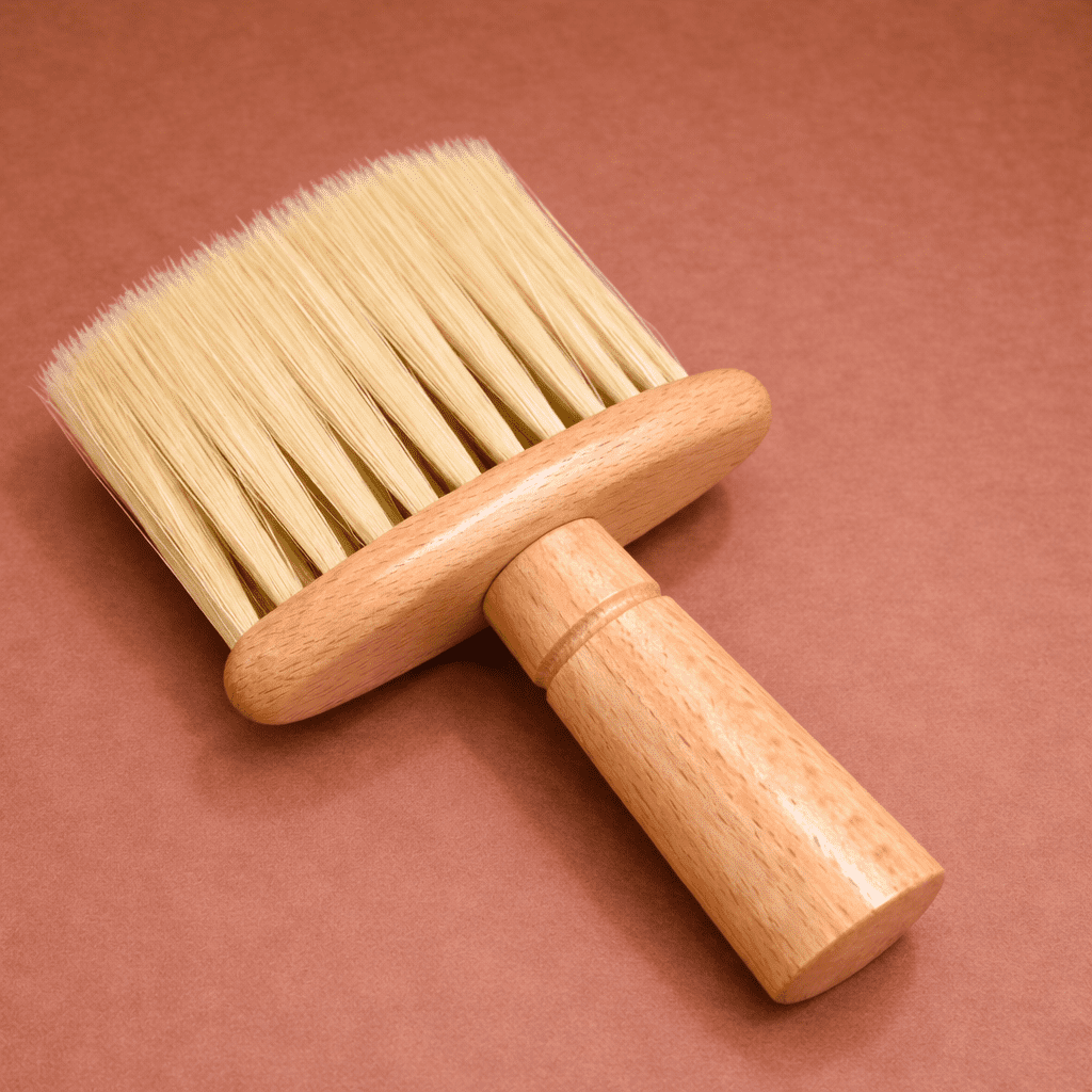 فرشاة تنظيف الرقبة (فرشاة تنظيف ماكينة قص الشعر)