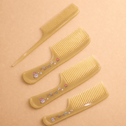 Hair Comb Set (5-Piece) – Tail Comb + Wide/Medium Tooth Combs