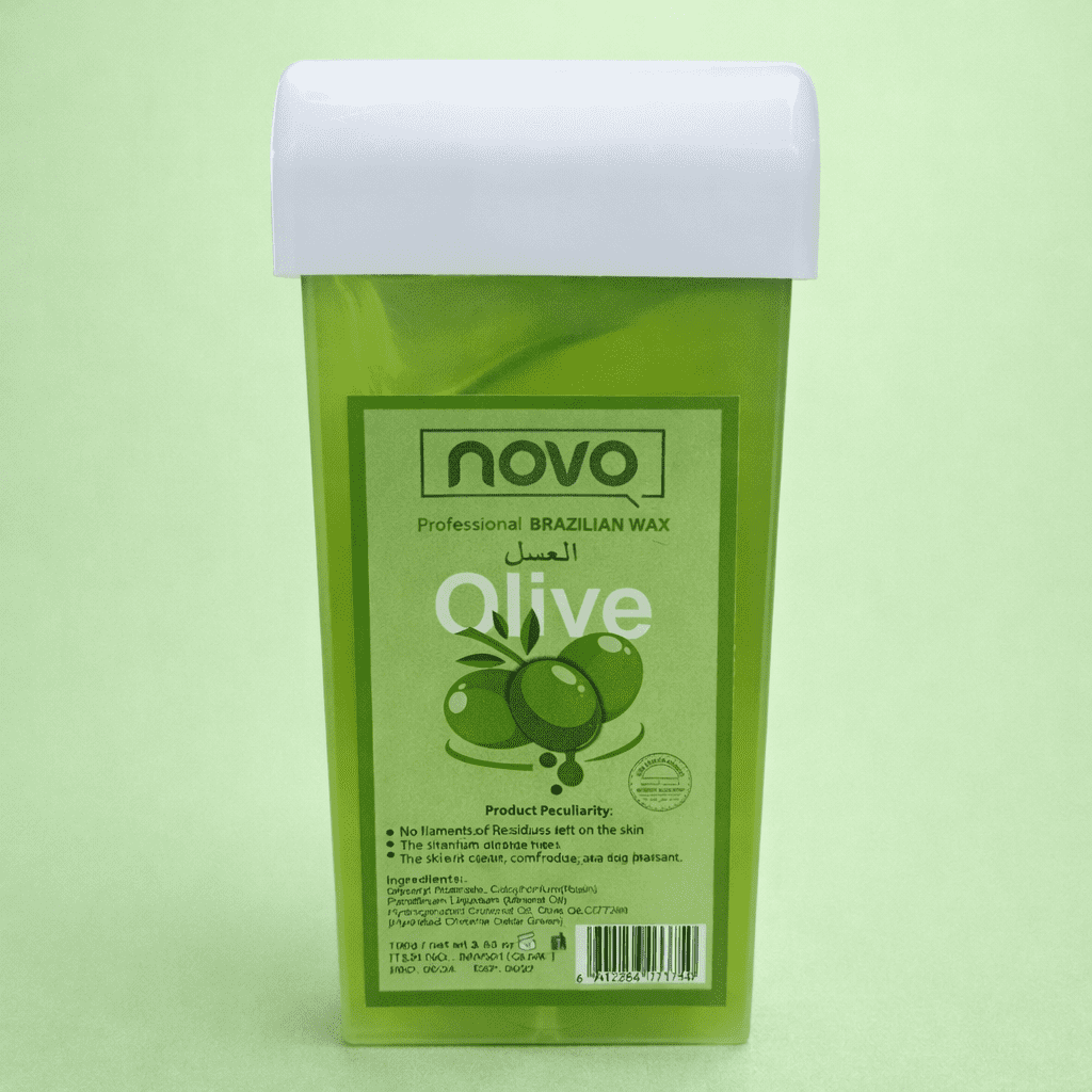 NOVO Professional Brazilian Roll-On Wax – Olive