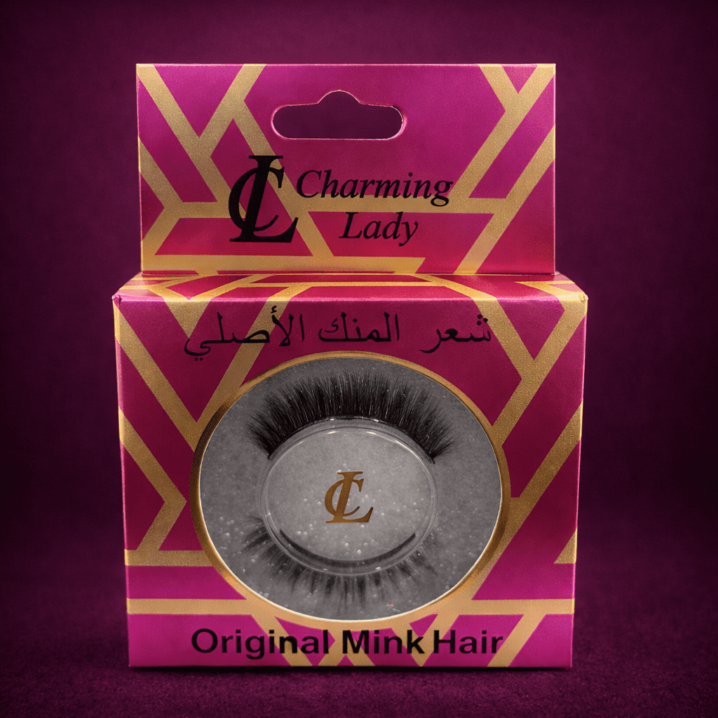 رموش شعر المنك الأصلية من تشارمنج ليدي