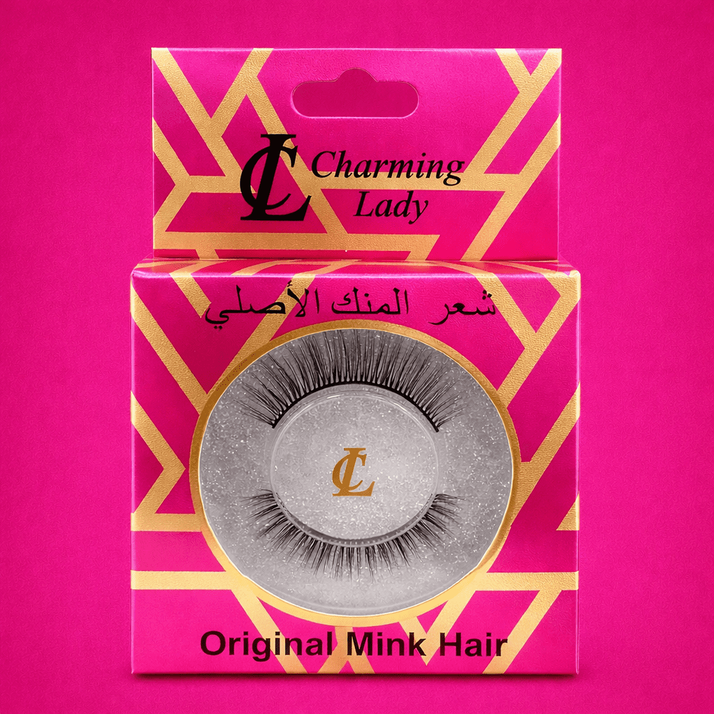 رموش شعر المنك الأصلية من تشارمنج ليدي