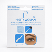 لاصق رموش بريتي وومان (أبيض/شفاف)