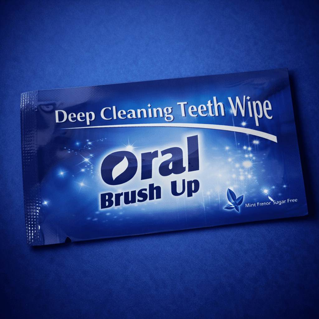 Oral Brush Up – Deep Cleaning Teeth Wipes (10 pcs)