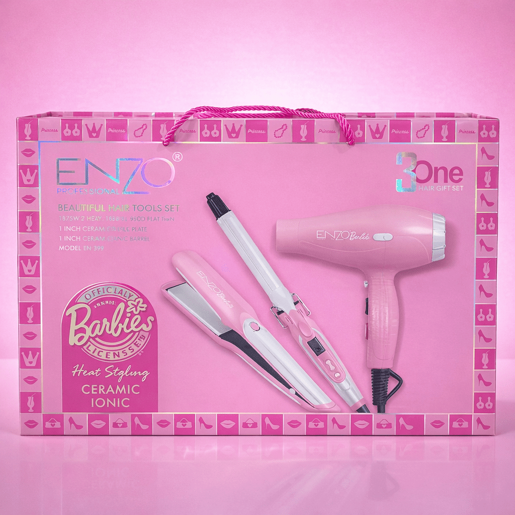 Enzo Barbie 3-in-1 Hair Styling Gift Set