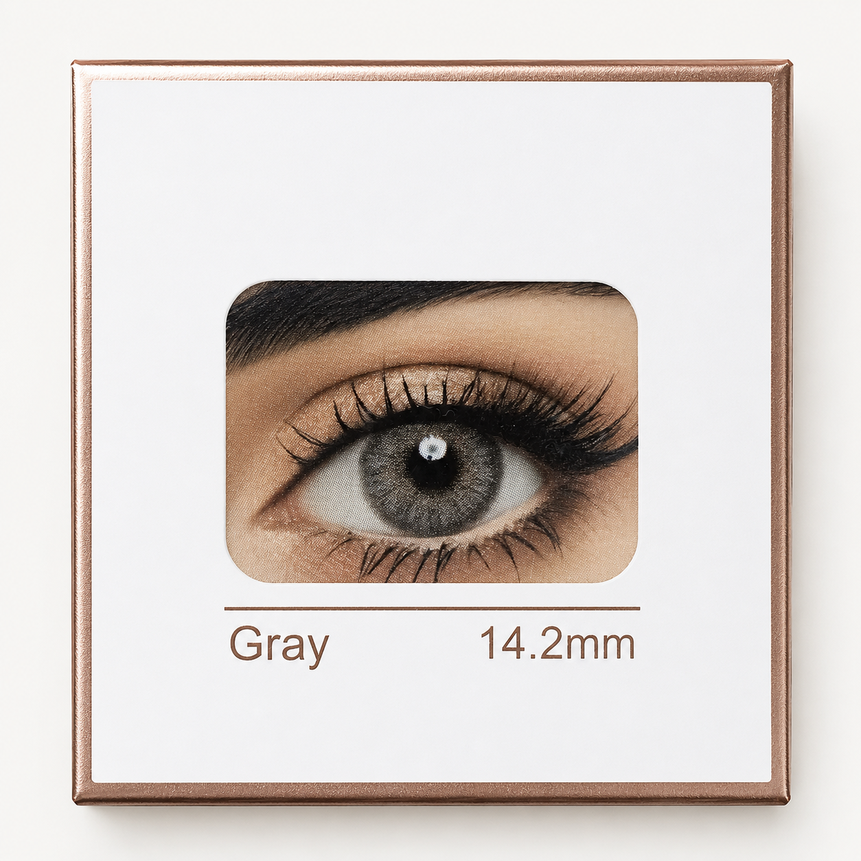 Gray Colored SOFT Contact Lenses – 14.2 mm 38% Water Content