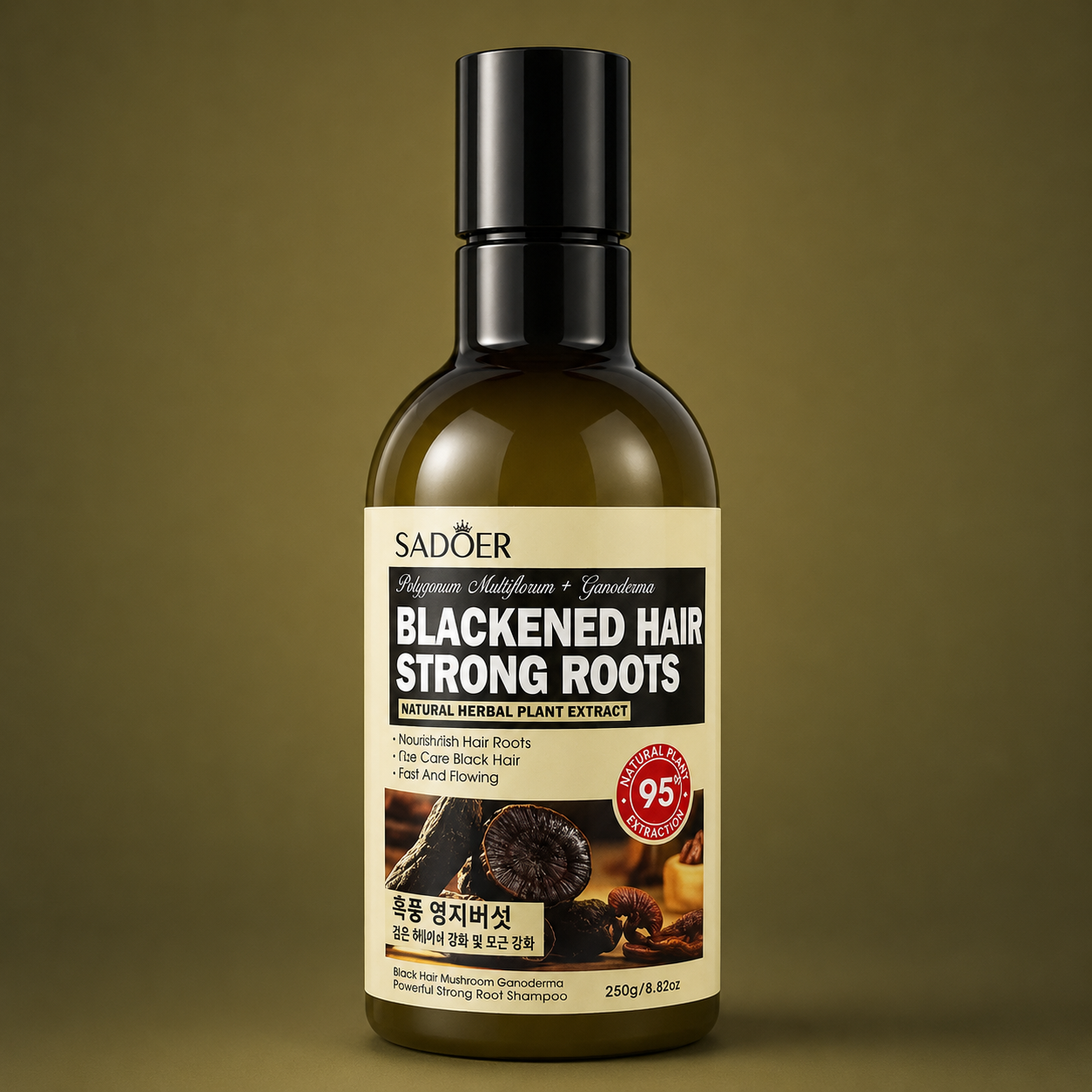 Sadoer Blackened Hair Strong Roots Shampoo