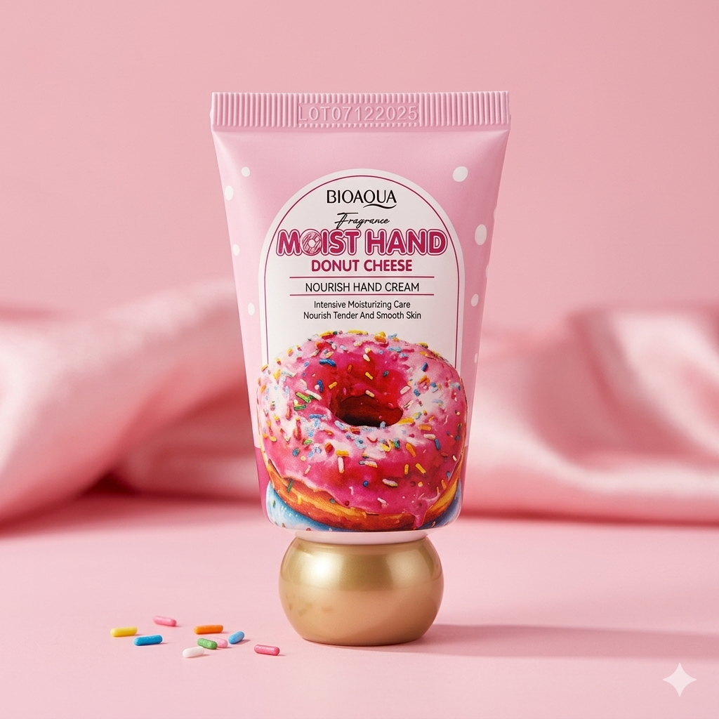 BIOAQUA Fragrance Moist Hand Donut Cheese Nourish Hand Cream