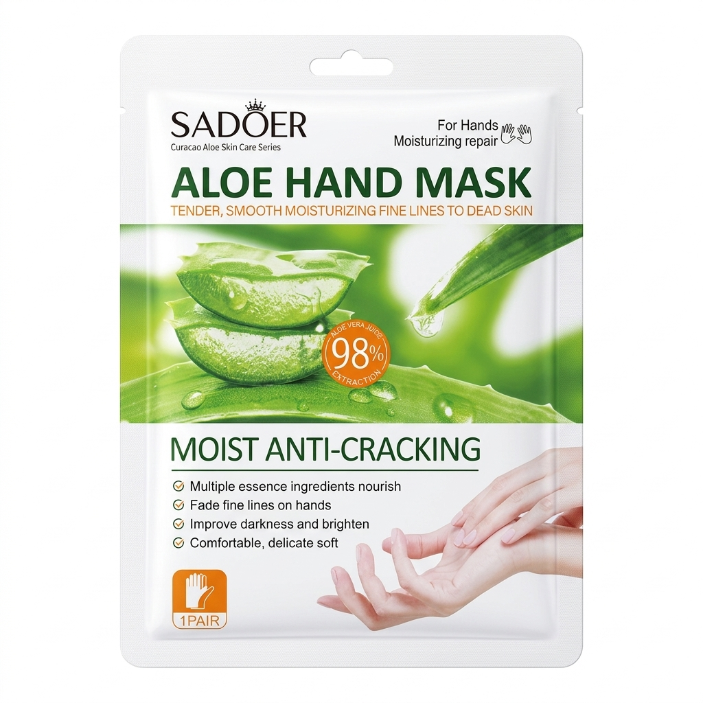 SADOER Curacao Aloe Skin Care Series Aloe Hand Mask