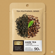 BIOAQUA Tea Polyphenol Series: Dark Tea + Coffee Hydrating Antioxidant Facial Mask