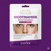SADOER Nicotinamide Whitening Anti-Freckle Facial Mask (Lighten Freckles Series)