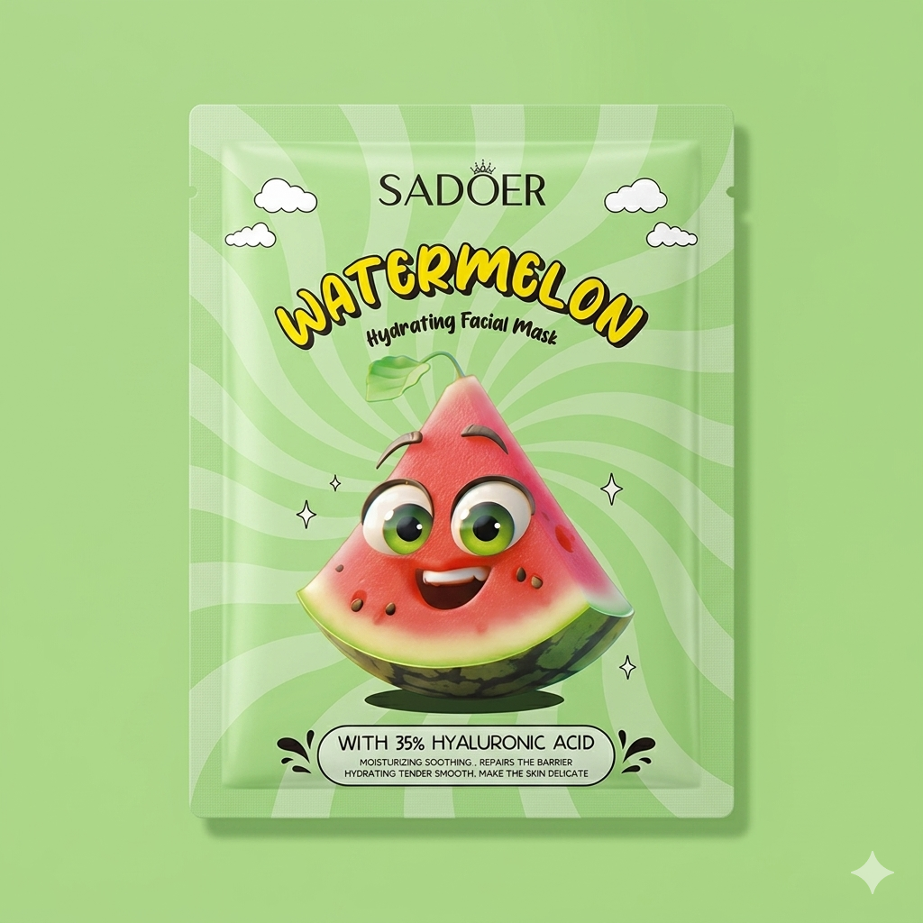 SADOER Watermelon Hydrating Facial Mask