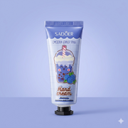 SADOER Bubble Milk Tea Hand Cream – Blueberry
