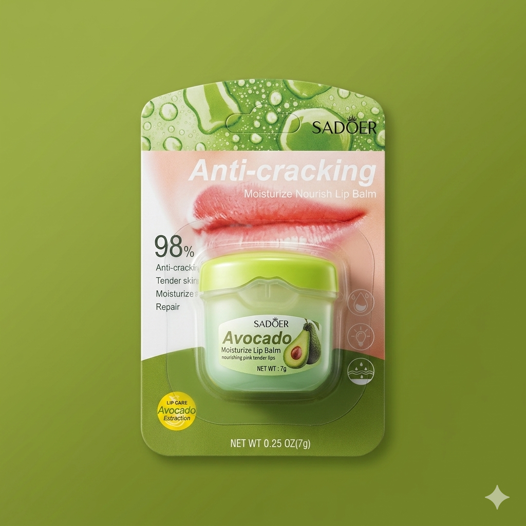 SADOER Avocado Moisturize Nourish Lip Balm