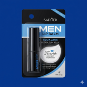 SADOER Men Lip Balm Squalane Petroleum Jelly
