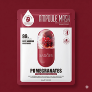 SADOER Pomegranate Hydra Nourish Ampoule Facial Mask