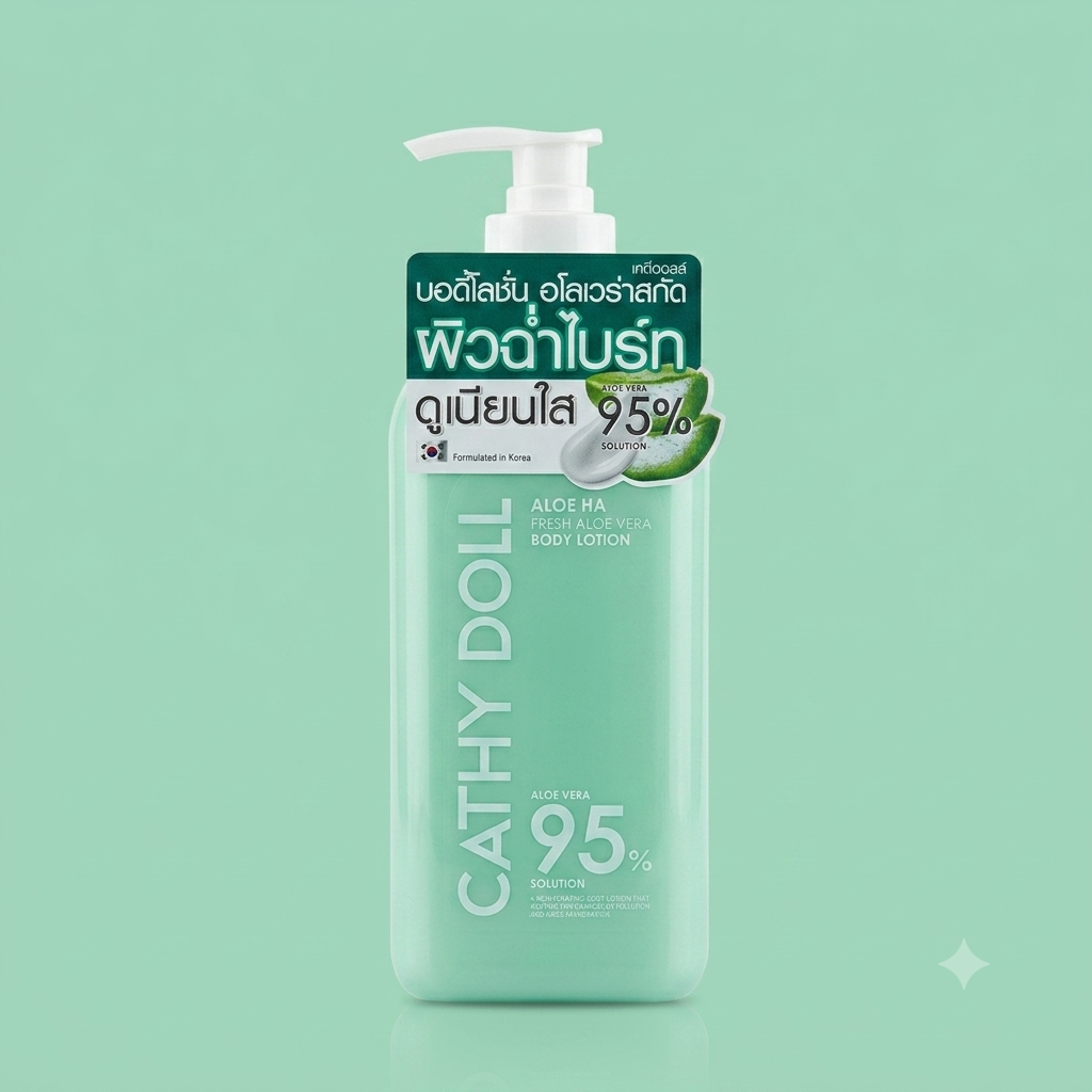 Cathy Doll Aloe Ha Fresh Aloe Vera Body Lotion