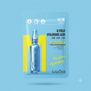 SADOER 8-Fold Hyaluronic Acid Ampoule Facial Mask
