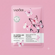 SADOER Sakura Salicylic Acid Oil Control Facial Mask