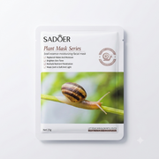 SADOER Plant Mask Series Snail Essence Moisturizing Facial Mask