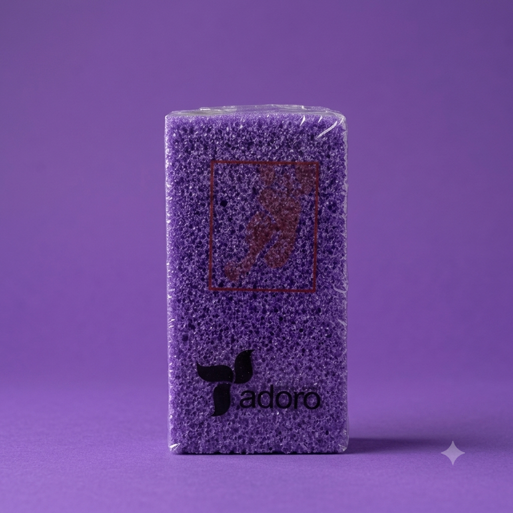 Adoro Professional Pumice Sponge Scrub