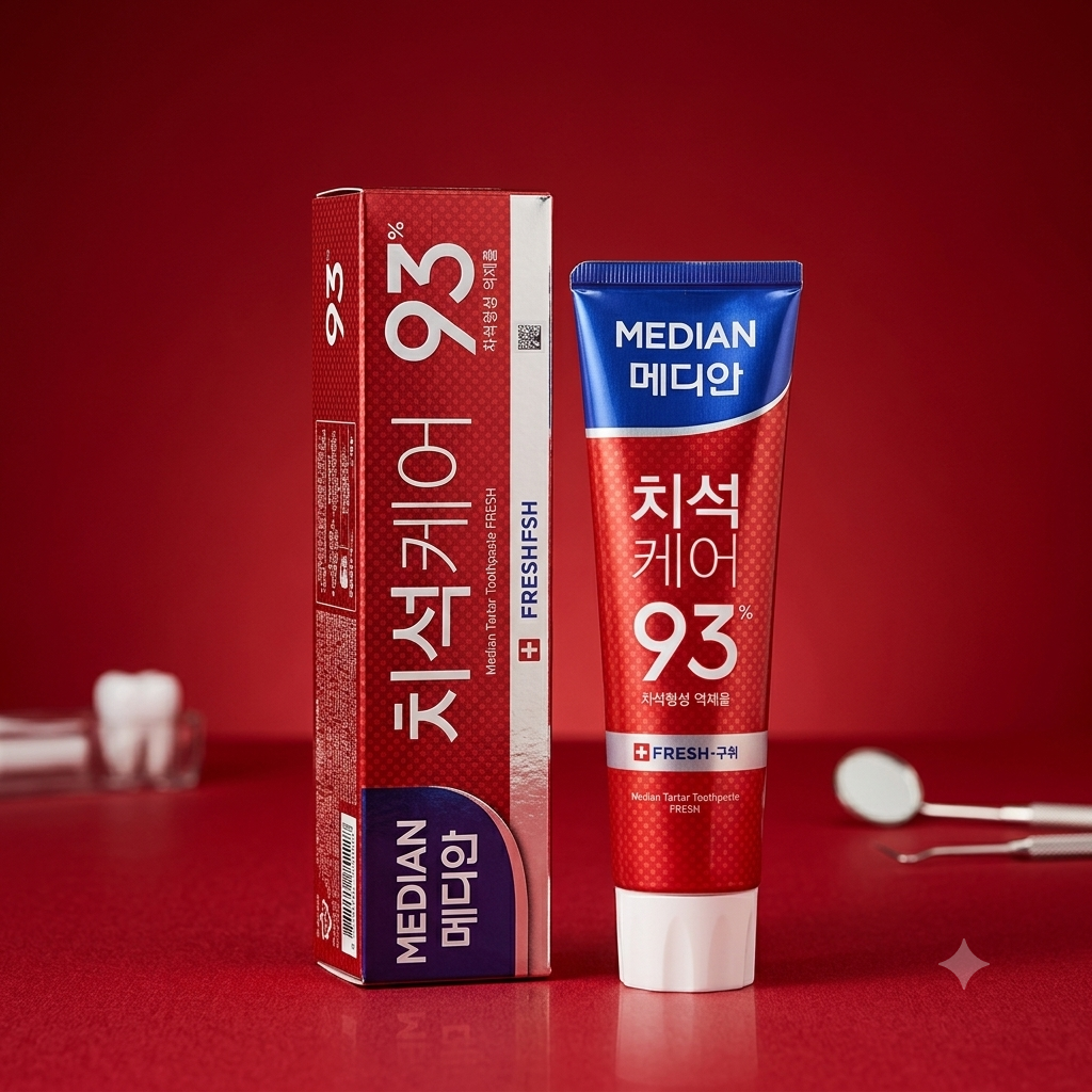 Median Dental IQ 93% Tartar Care Fresh Toothpaste