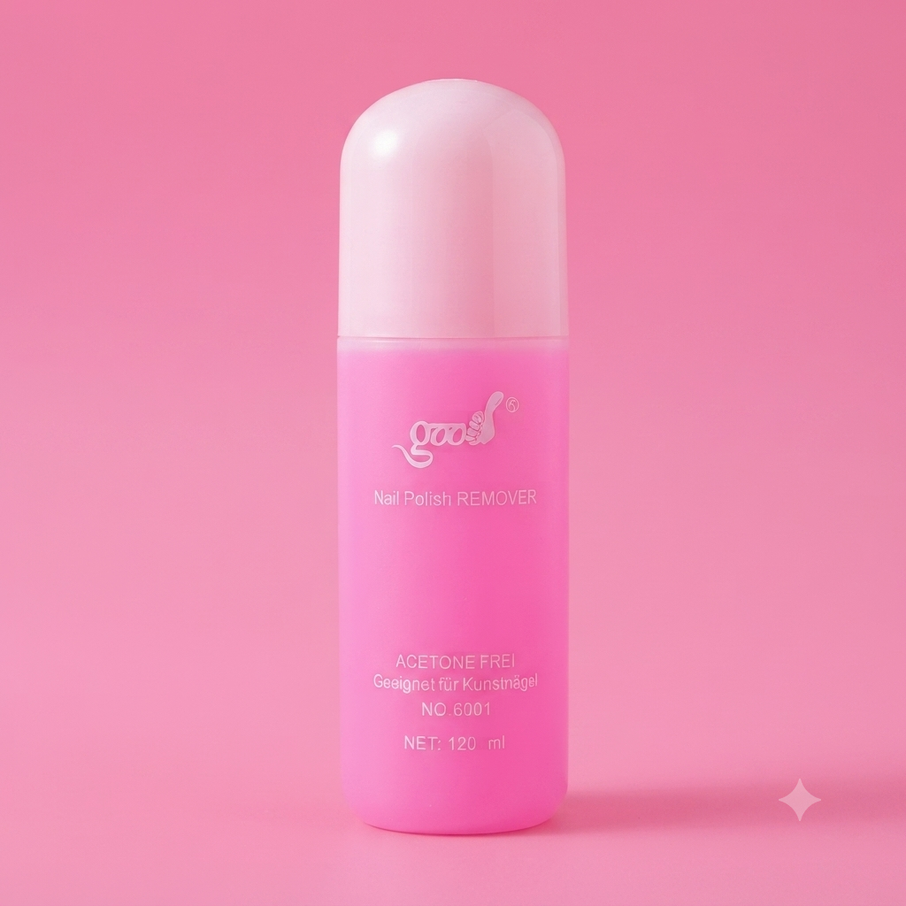 GOO Acetone-Free Nail Polish Remover – 120 ml