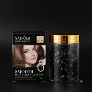 SADOER Argan Oil Smooth Hair Care Capsules – 30 Pieces (KEMIRI EXTRACT)