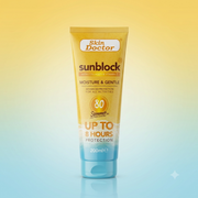 Skin Doctor Moisture & Gentle SPF 80 Sunblock with Collagen & Vitamin E – 200 ml