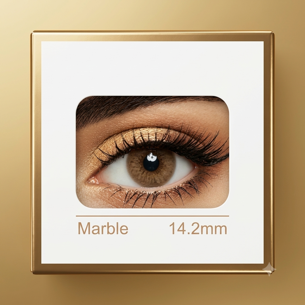 Marble Colored SOFT Contact Lenses – 14.2 mm 38% Water Content