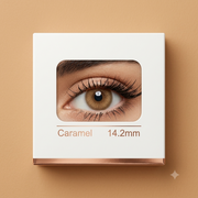 Caramel Colored SOFT Contact Lenses – 14.2 mm 38% Water Content