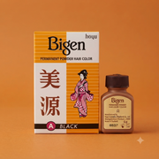 Bigen Permanent Powder Hair Color – A Black, 6 g