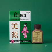Bigen Permanent Powder Hair Color – B Brown Black, 6 g