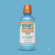 The Breath Co. Fresh Breath Oral Rinse – Invigorating Icy Mint