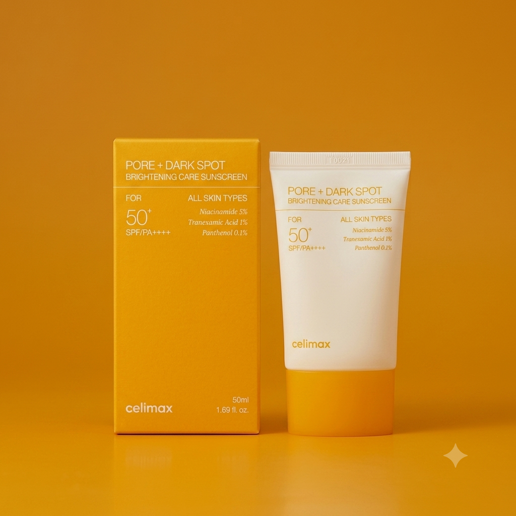 Celimax Pore + Dark Spot Brightening Care Sunscreen SPF 50+ PA++++ – 50 ml