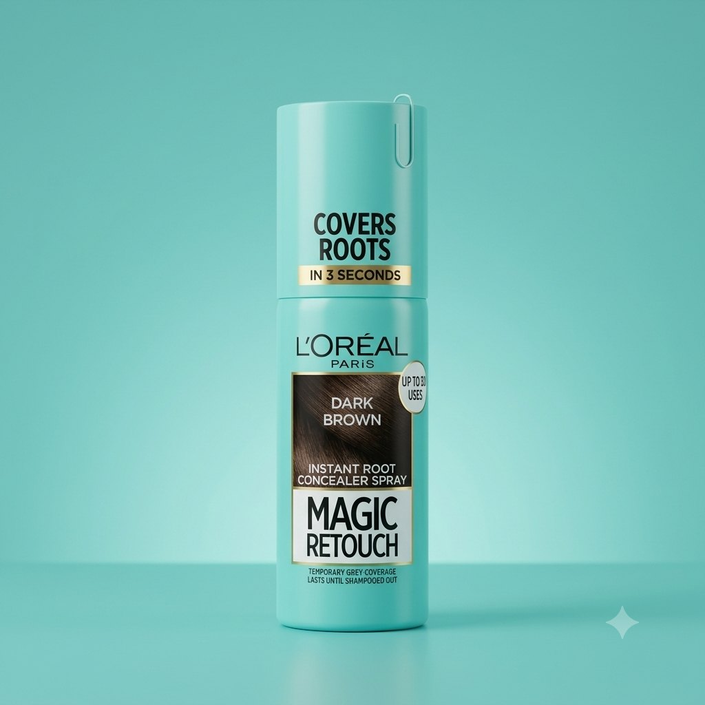 L’Oréal Paris Magic Retouch Instant Root Concealer Spray – Dark Brown