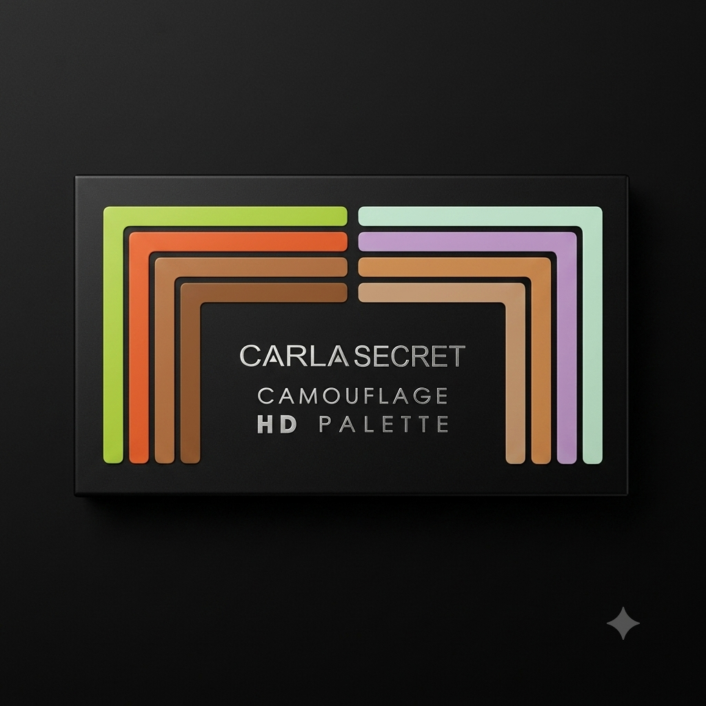 CARLA SECRET Camouflage HD Palette