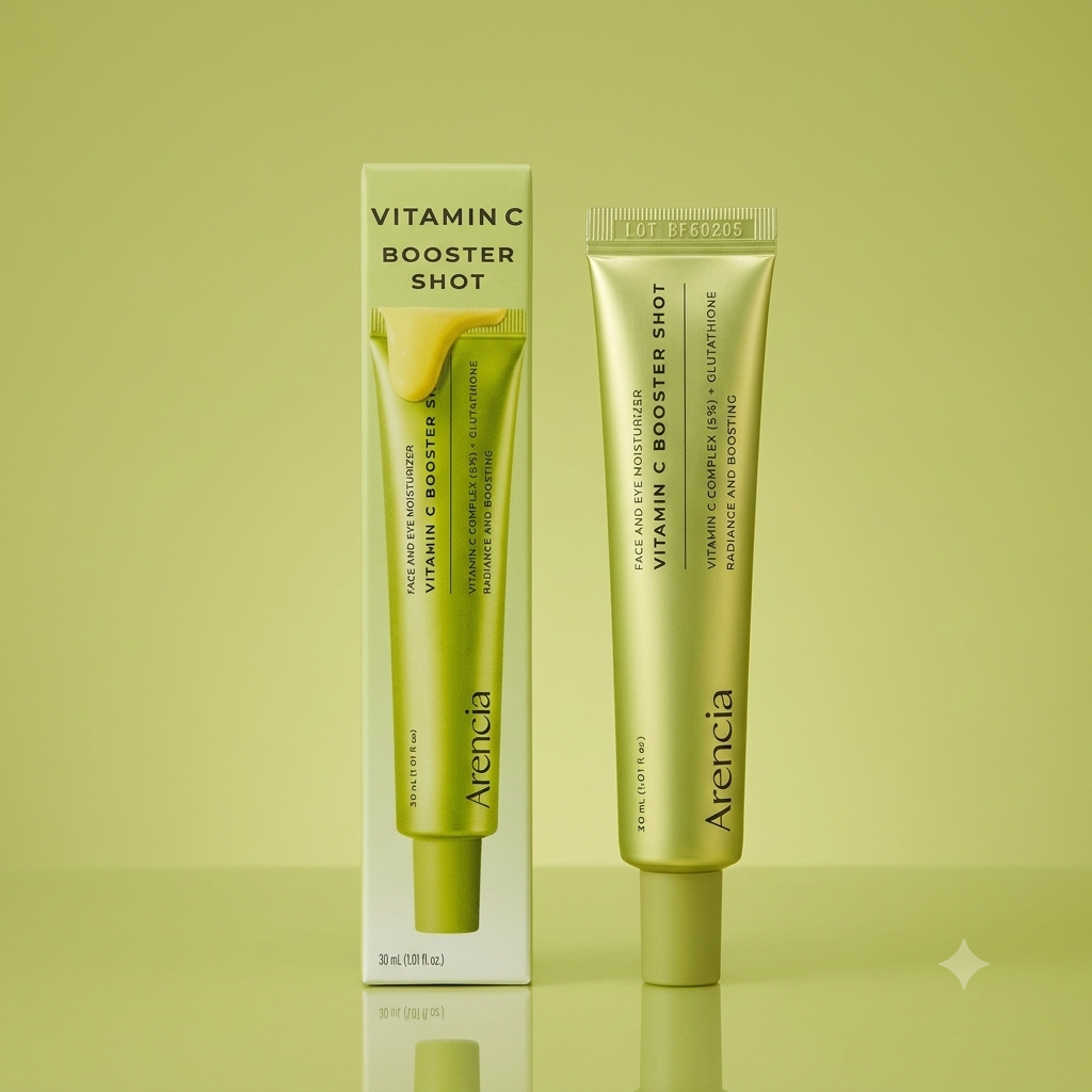 Arencia Vitamin C Booster Shot Face and Eye Moisturizer (30 mL / 1.01 fl. oz.)