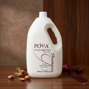 POSA Keratin Sulfate Free & Gluten Free Shampoo (3700 ml / 130 fl. oz.)