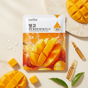 SADOER Mango Nourishing Revitalizing Facial Sheet Mask – Mild Formula